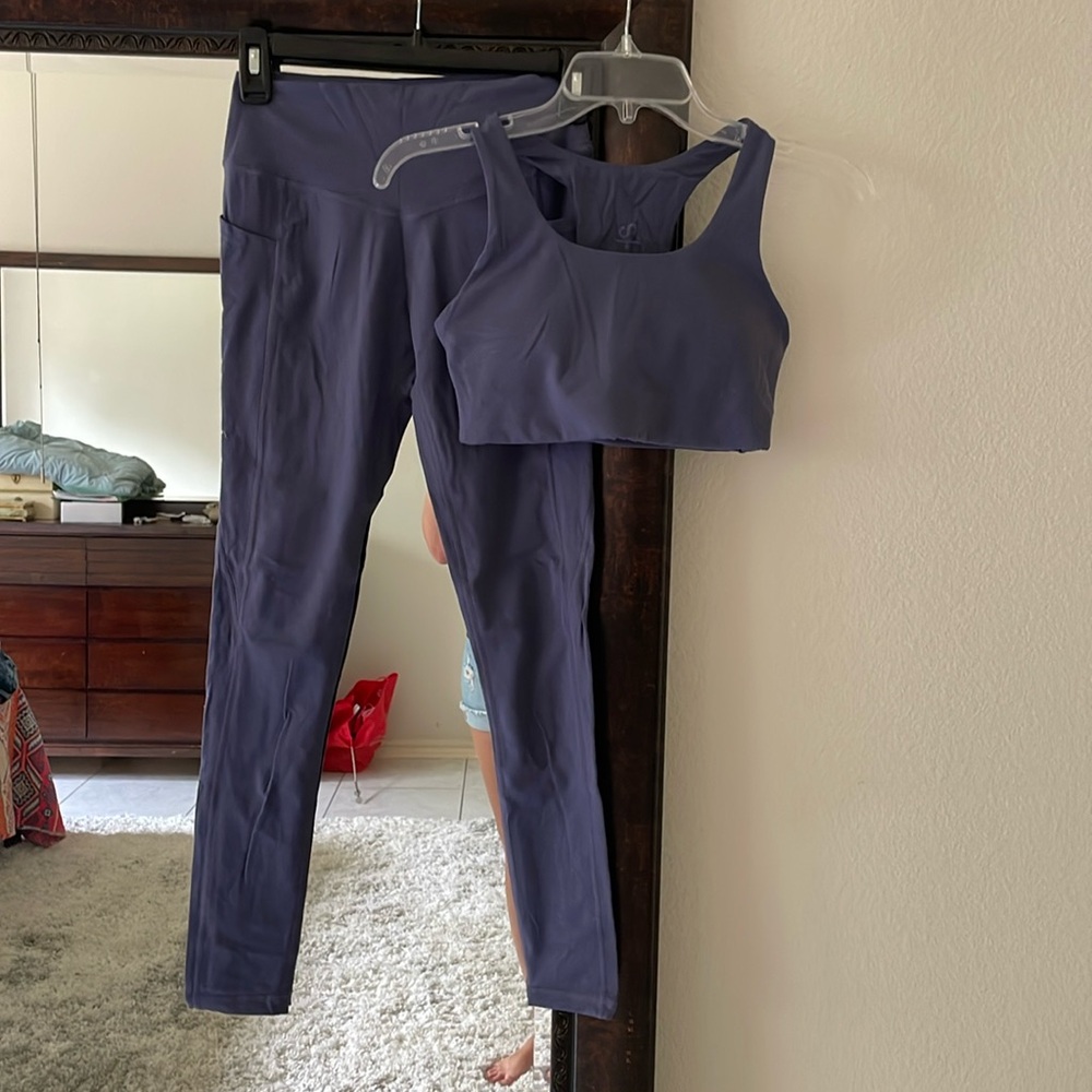 Curves N Combatboots Lavish activewear set